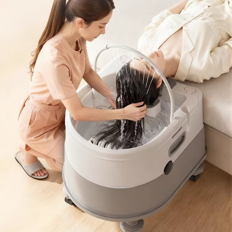 Hair Care Hospital - حوض غسيل شعر محمول، صينية شامبو