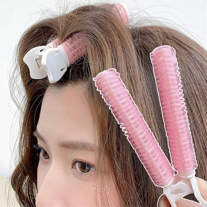 Hair Care Korea - جذر الشعر الطبيعي مقاطع رقيق بكرات