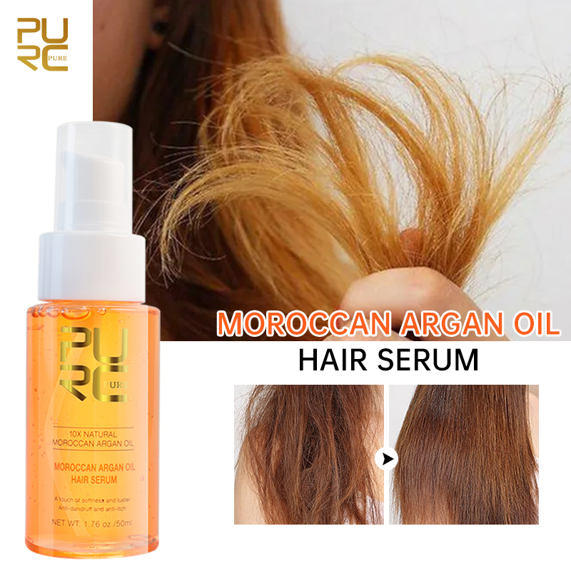 Hair Care Korea - زيت سيروم الأرغان المغربي للشعر ،