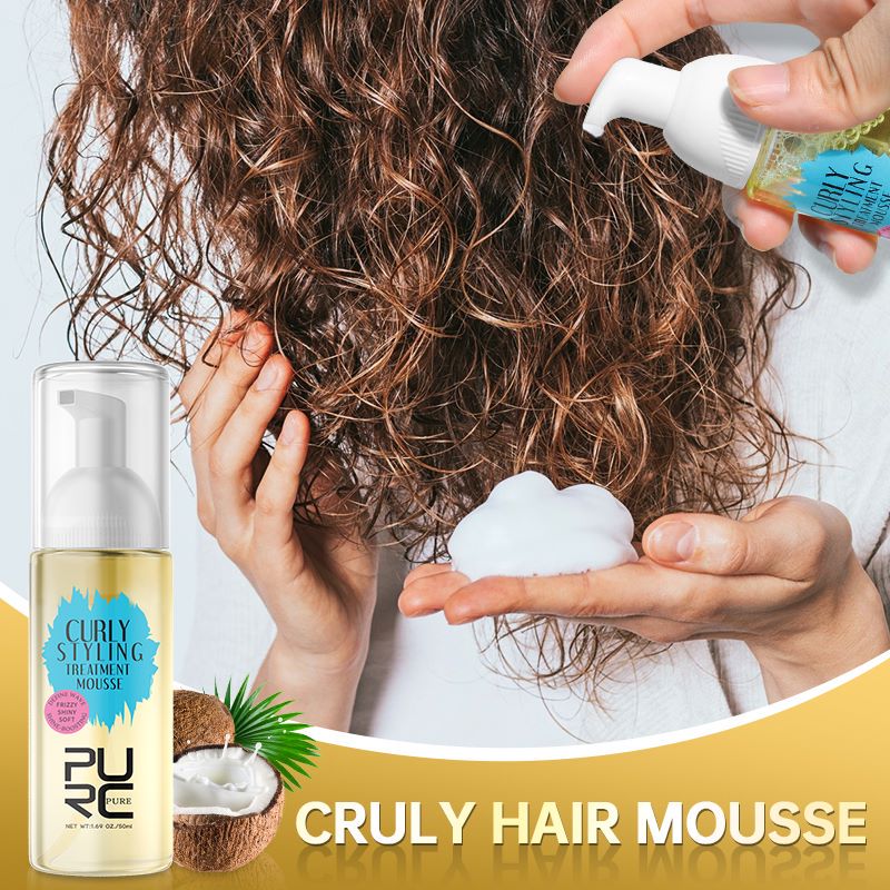 PURC علاج الشعر المجعد، زيت ال - مراجعة Hair Care For Curly Dry Hair وسعره