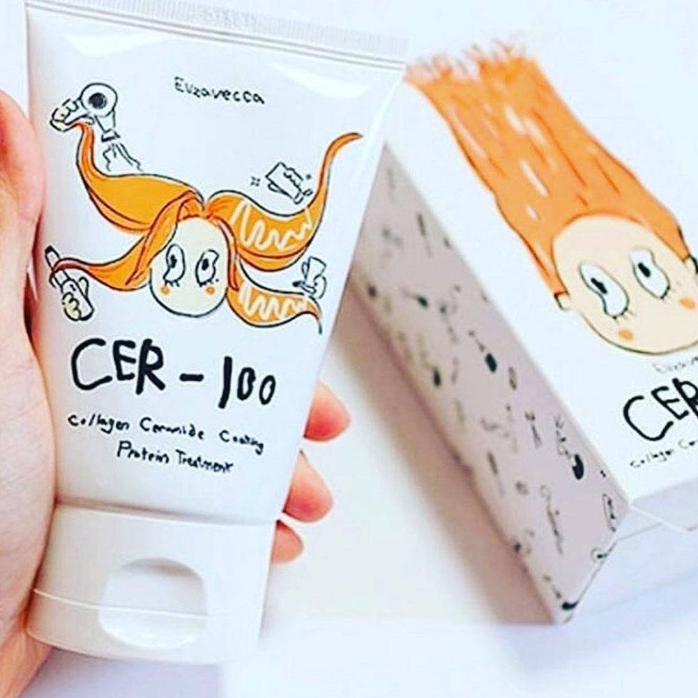قناع الشعر بالكولاجين Cer-100  - مراجعة Hair Care Korea وسعره