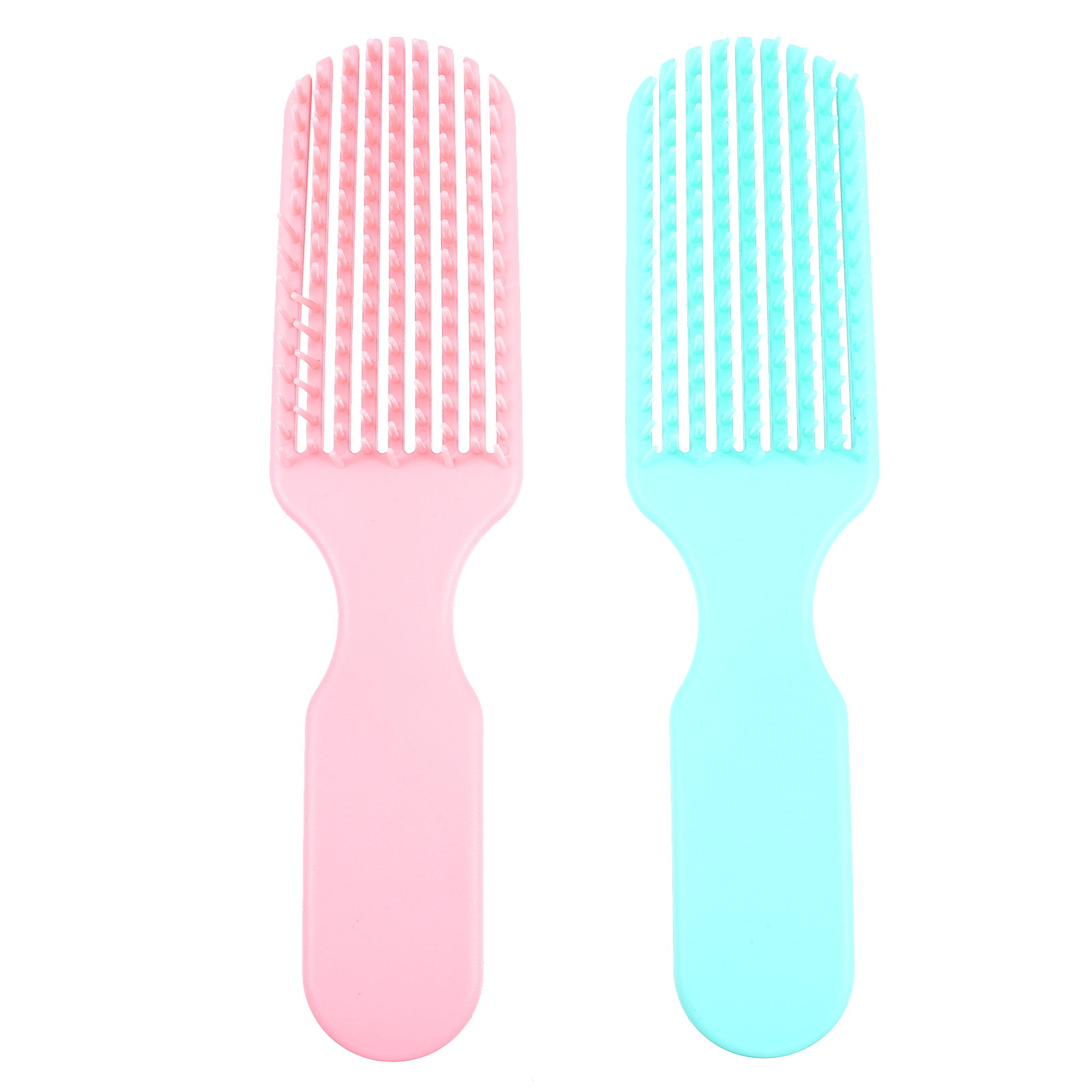 قطعتان من مشط التدليك لتصفيف ا - مراجعة Hair Care For Curly Dry Hair وسعره