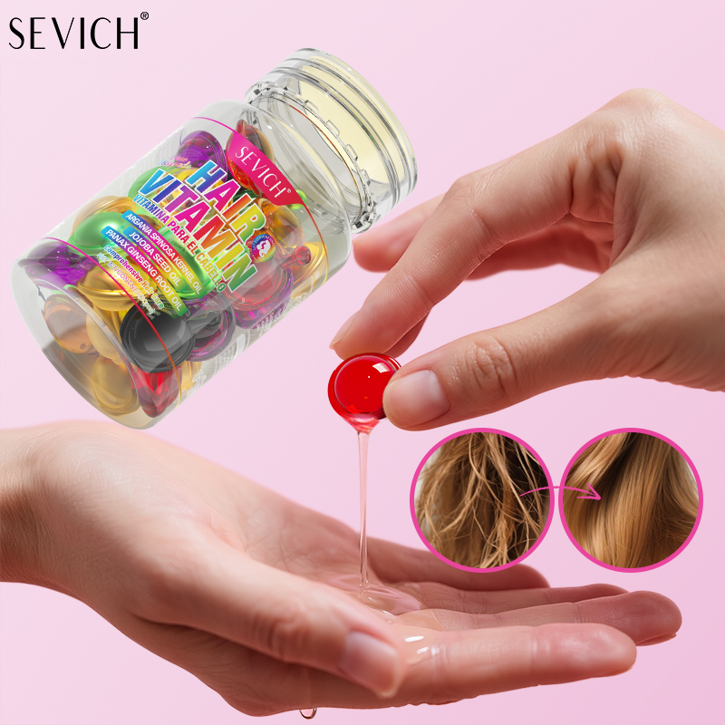 مزيج الشعر فيتامين كبسولة زيت  - مراجعة Hair Care Keratin Treatment وسعره
