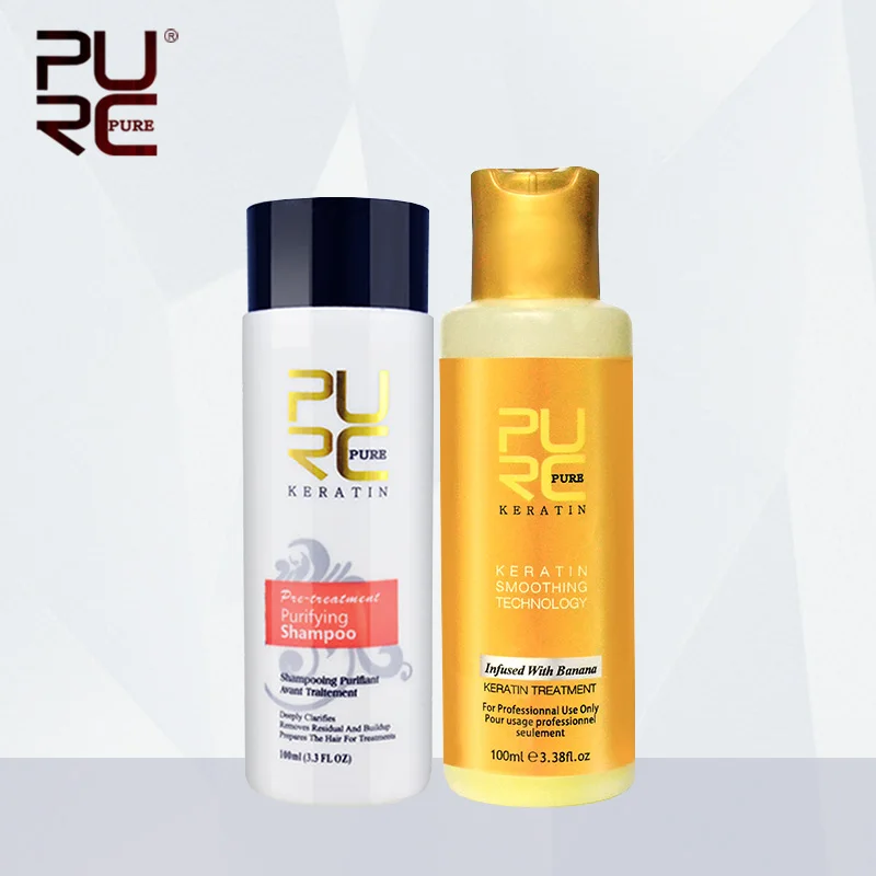 مجموعة شامبو وتنقية بنكهة المو - مراجعة Hair Care Keratin Shampoo وسعره