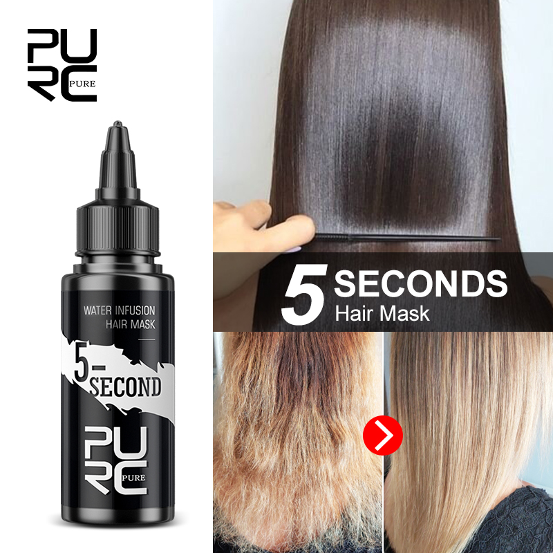 PURC علاج الشعر 5 ثواني قناع ا - مراجعة Hair Care Keratin Treatment وسعره