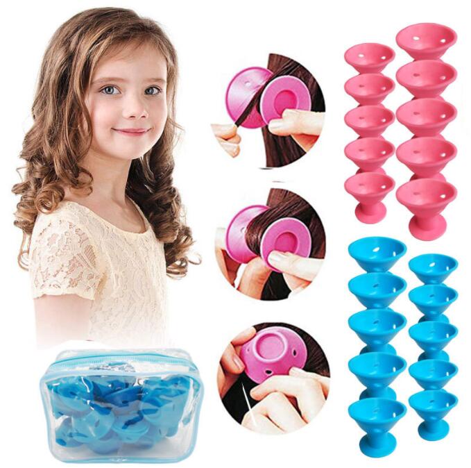 10 قطعة مموج الشعر ماجيك سيليك - مراجعة Hair Care For Curly Dry Hair وسعره