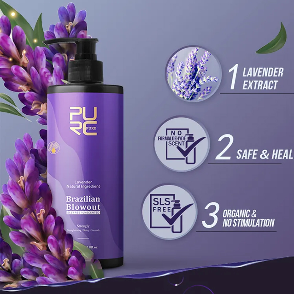 PURC لافندر 12% علاج الكيراتين - مراجعة Hair Care Keratin Shampoo وسعره